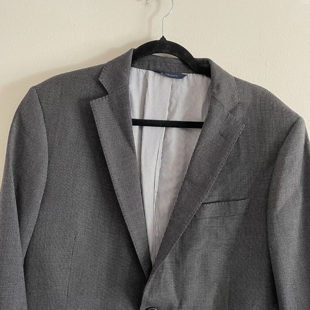 Brooks Brothers Men SZ 42S Black/Gray Wool Blend 2-Btn Sport Coat Blazer Jacket - Picture 6 of 13